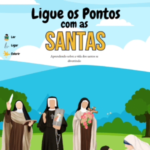 ligue os pontos com as santas digital